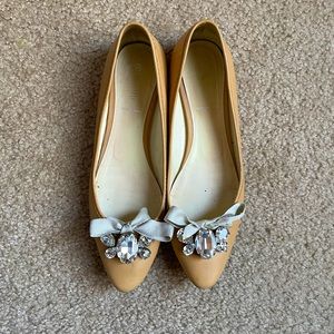 Miu Miu Embellished Ballerinas